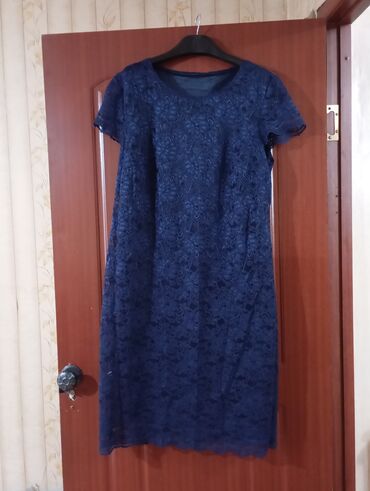 Повседневные платья: Повседневное платье, Прямое, 6XL (EU 52)
