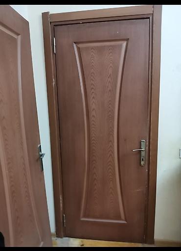 qapi ucun setkalar: Taxta interyer qapısı - Material: ağac əsaslı, təbii ağac naxışlı — 1