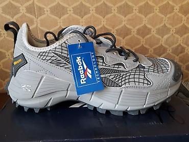 vibram: Мужские кроссовки, 44, Reebok, Новый, цвет - Серый, Самовывоз, Платная доставка — 1