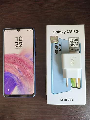 ipad 8 32: Samsung Galaxy A33 5G, 128 GB, rəng - Mavi, Sensor, Barmaq izi, İki sim kartlı — 2