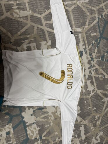 мужское пальто черное: Мужской спортивный костюм, XL (EU 42), Adidas, Б/у, цвет - Золотой, Самовывоз