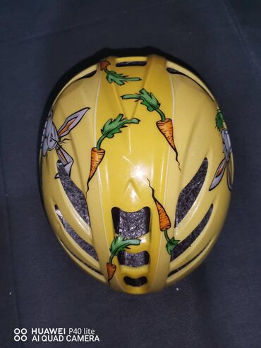 Ostale dečije stvari: Kaciga za bicikl za decu- žuta Kaciga za bicikl veličina XS — 4