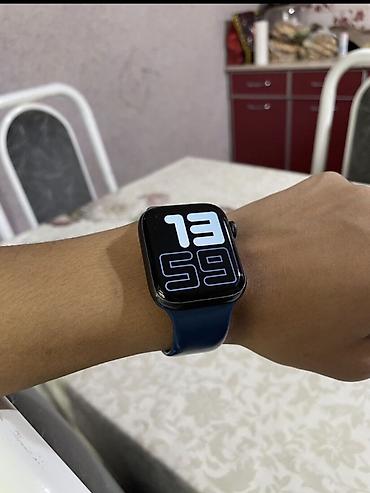 galaxy 6: Смарт-часы Apple Watch (серия с корпусом 44мм), цвет корпуса темный — 1