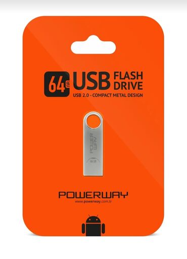fləş: Flash kart 64 GB, USB 2.0, Yeni