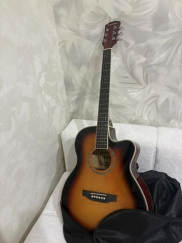 Akustik gitara, 6 sim, Yeni, Pulsuz çatdırılma