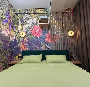 Посуточная аренда квартир: 1 комната, Душевая кабина, Постельное белье, Кондиционер — 7