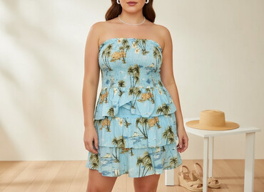 sukienki na lato tanie plus size: Atmosphere, Сукня жіноча, розмір XL
