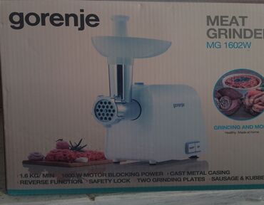 Digər məişət texnikası: Gorenje markalı ətçəkən maşın. Yeniyə bərabər ideal vəziyyətdədir