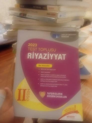 Kitablar və jurnallar: Riyaziyyat 11-ci sinif, 2023 il — 1