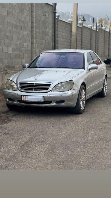 дом на колесах авто: Mercedes-Benz S-Class: 2000 г., 4.3 л, Автомат, Бензин, Седан