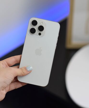 panasonic telefonu: IPhone 15 Pro, 128 GB, Natural Titanium, Zəmanət, Simsiz şarj, Face ID