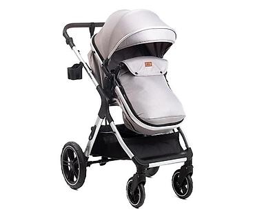set sminke: BBO kolica za bebe X1 Dory – Grey (SKU: X1GREY-80) - Namenjena deci — 1