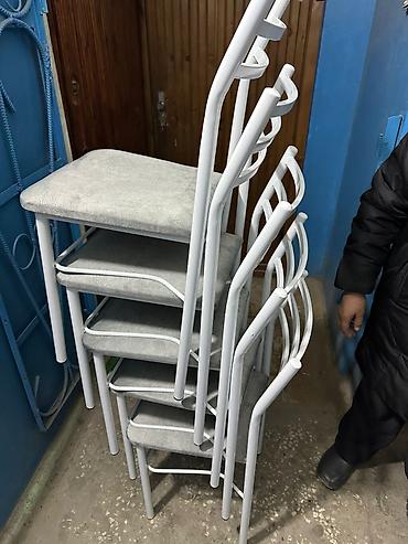 Стулья для кафе, ресторанов: Стул для кафе, ресторанов, Новый, Железо, цвет - Серый — 14