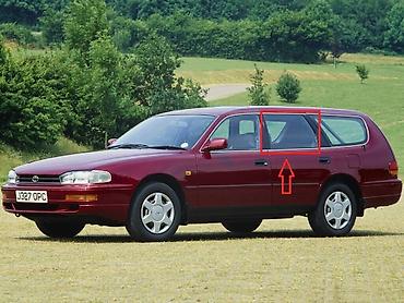 892 2: Toyota Camry 10 стекло, Тойота камри 10 стекло Универсал Заднее левое — 1