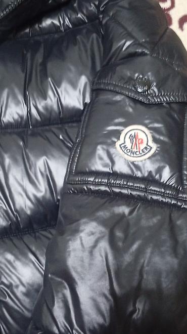 пуховик moncler черный укороченная: Пуховик, Короткая модель, С капюшоном, M — 6
