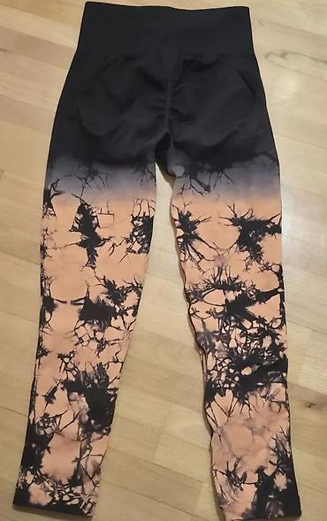 Helanke, biciklistički šortsevi: Ženske sportske helanke sa visokim strukom - Kroj: visok, širok pojas — 10