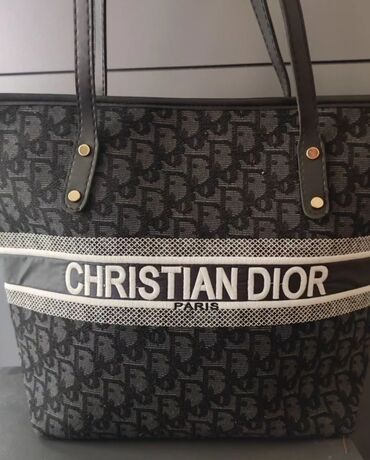 replay pismo torbe: Shoulder bag, Christian Dior, Material: Canvas