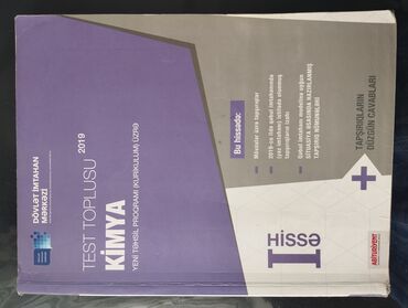 sensolite nova test: Kimya test toplusu 1-ci hisse(2019)