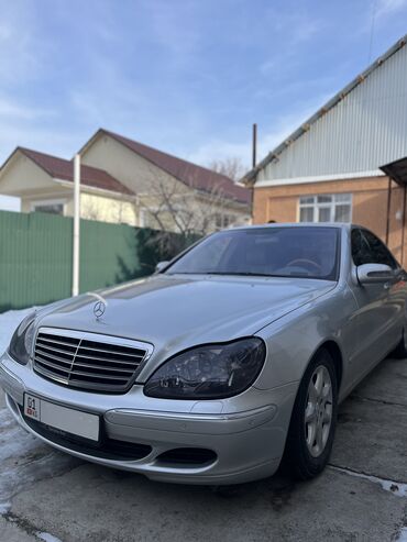 мерседес бу цена: Mercedes-Benz S-Class: 2002 г., 5 л, Автомат, Бензин, Седан