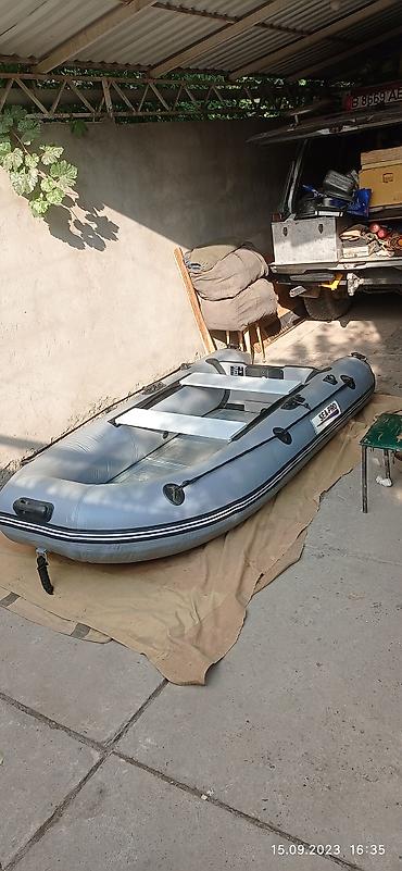 Надувная лодка SEA-PRO (ПВХ) с жёстким настилом - Корпус из прочного