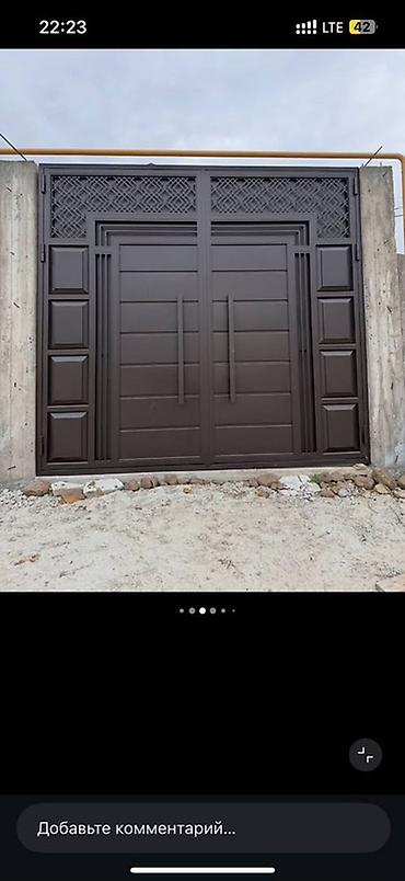 Распашные ворота: 🚪 Сапаттуу жана кооз темир вороталар! 📏 Каалаган өлчөмдө жасап at lalafo.kg — 21 Распашные ворота: 🚪 Сапаттуу жана кооз темир вороталар! 📏 Каалаган өлчөмдө жасап — 21