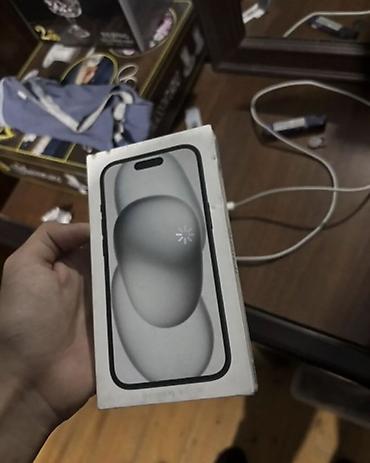 iphone za 50 eur: IPhone 15, 128 GB, Qara, Simsiz şarj, Face ID, Sənədlərlə — 2