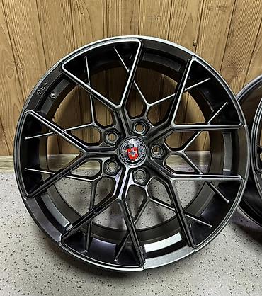 Диски: Литые Диски R 18 Комплект, отверстий - 5, Б/у — 5