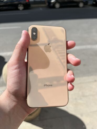 Apple iPhone: IPhone Xs, 64 GB, Qızılı, Face ID