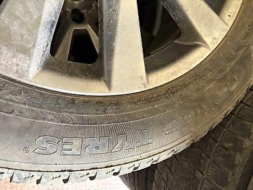 Шины: Продаю диски с зимними шипованными шинами от LX 570. Диски без варок и — 7