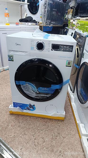 Стиральные машины автомат: Стиральная машина автомат, Новый, Midea, До 8 кг, Фронтальная, Оптом — 9