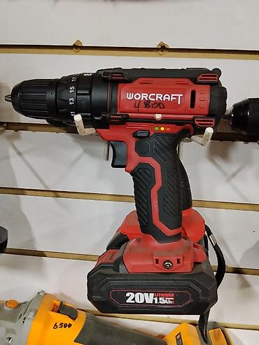 курки: Аккумуляторная дрель-шуруповерт WORCRAFT - Питание: 20V, литий-ионный — 1