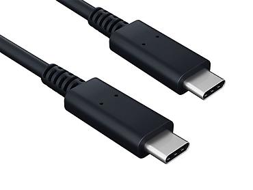 мик ош: Кабель USB‑C ↔ USB‑C, черный и белый 1м - Разъёмы: USB Type‑C — 1