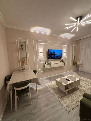 Uzunmüddətli kirayə mənzillər: Xətai Rayonu Günəşli Afrodita Şadlıq Sarayı 2 otaq. Mərtəbə - 9/1 — 2