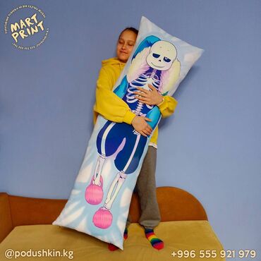 Комплекты постельного белья: Дакимакура в Бишкеке! Все подушки делаются на заказ. Размеры от 40х15 — 3