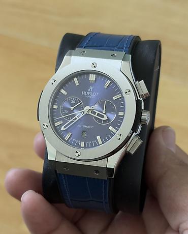 sabr saat: Yeni, Qol saatı, Hublot, rəng - Gümüşü — 5