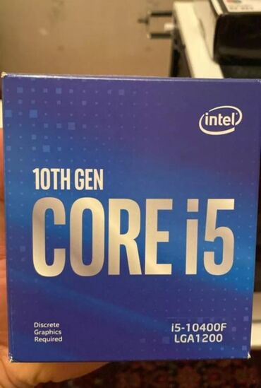 ucuz kamputerlər: Prosessor Intel Core i5 10400f, Yeni