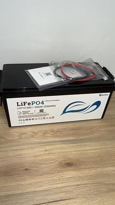 аккумулятор литий: LiFePO4 аккумулятор LFP12-200 - Химия: литий-железо-фосфат (LiFePO4) — 2