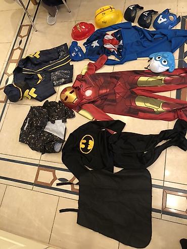 horumcek adam: Uşaq karnaval/tematik günlər üçün kostyum və aksesuar dəsti Məzmun: - — 4