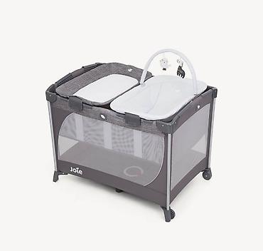 kengur paketici: Joie prenosivi krevetac Commuter Change&Snooze, Linen Gray Šifra — 1