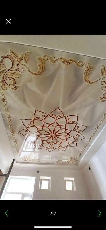 Натяжной потолок: Натяжной потолок 3D потолки, Глянцевое, Матовое Бесплатный замер, Гарантия, Бесплатная консультация — 11