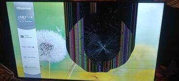 Televizorlar: İşlənmiş Televizor Hisense DLED 65" 4K (3840x2160), Ünvandan götürmə