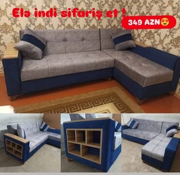 Divanlar: Künc divan, Yeni, Açılan, Bazalı, Parça, Şəhərdaxili pulsuz çatdırılma — 20