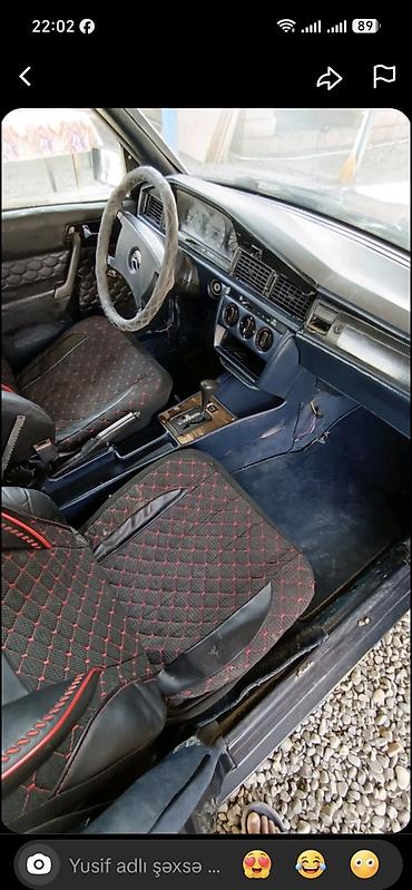 07 qapı: Mercedes-Benz sedan (W201 “190” seriyası) - Kuzov: 4 qapılı, tünd — 2