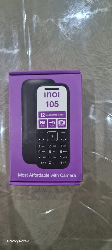 Inoi: Inoi 105, 32 GB, rəng - Qara, Düyməli, Sənədlərlə