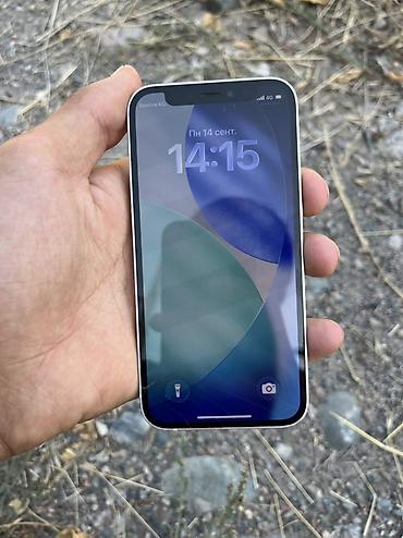 apple watch se бишкек: IPhone 12 mini, 128 ГБ, белый цвет есть торг реальным клиентам - — 2