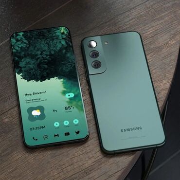 samsung китай: Samsung Galaxy S22, 128 ГБ, цвет - Зеленый, Гарантия, Сенсорный, Отпечаток пальца