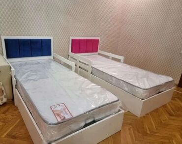 bir yas ucun tort sekilleri: Təknəfərlik çarpayı, Matras ilə, Siyirməli