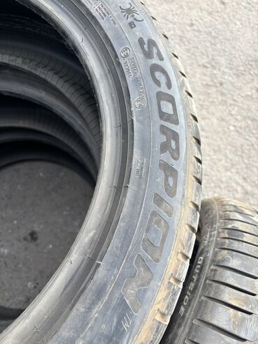 Шины: Шины 255 / 45 / R 19, Лето, Б/у, Комплект, Германия, Pirelli — 9