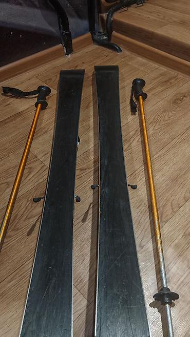мини лыжи: Rossignol, С креплениями, Б/у — 5