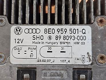 a4 b7: Блок управления вентилятором радиатора Audi A4 (B7), 2007г.в. Оригинал — 3